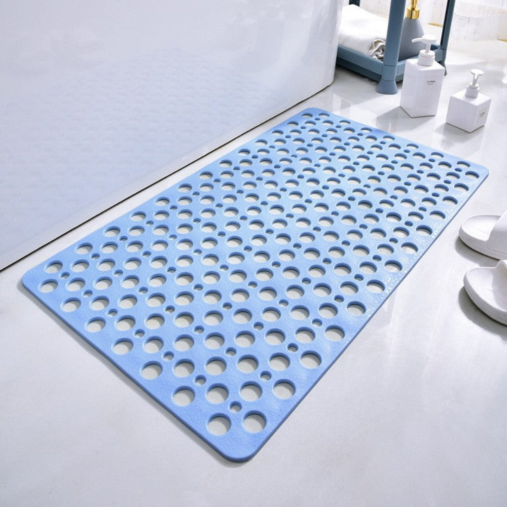 Drainage Shower Mat with Suction Cups