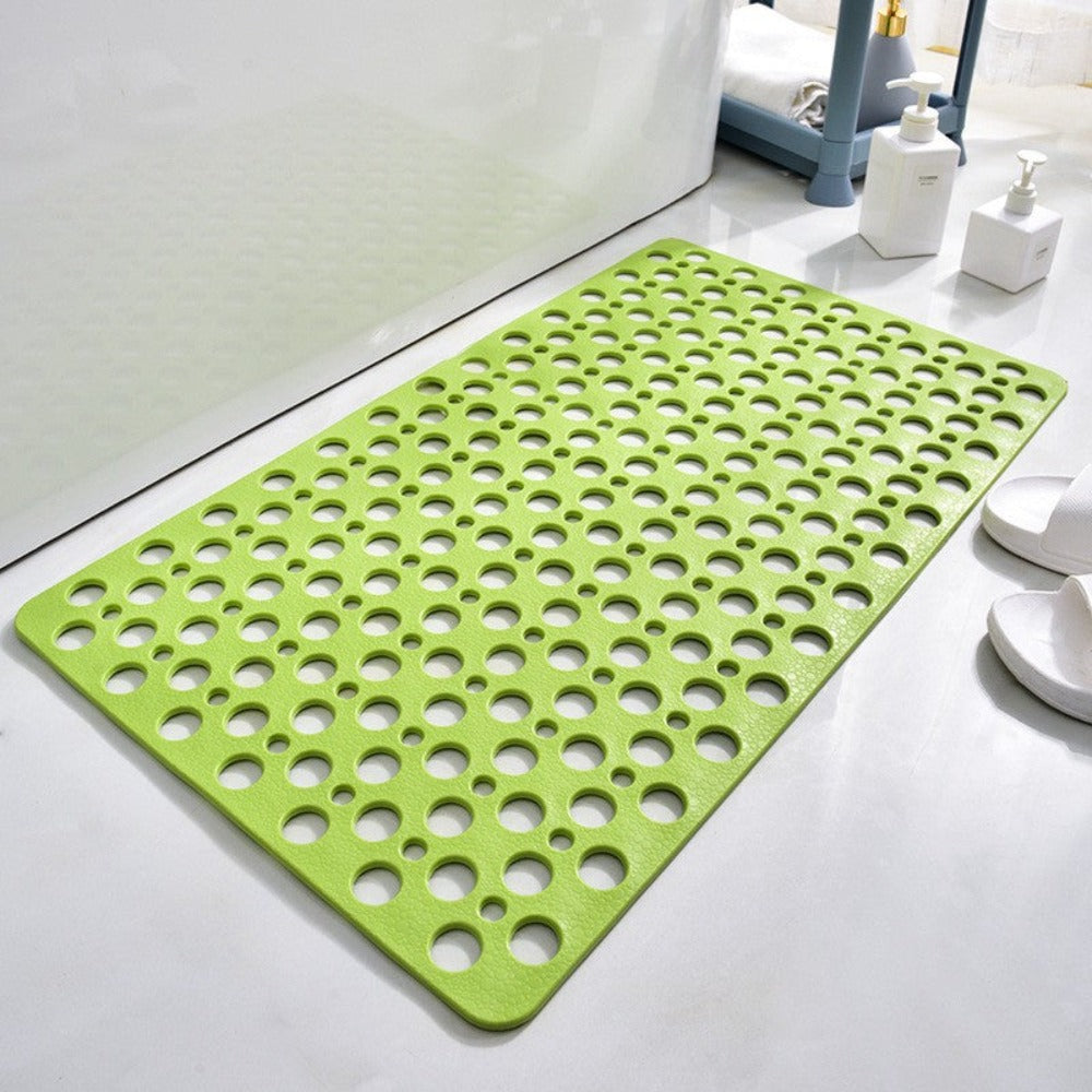 Drainage Shower Mat with Suction Cups