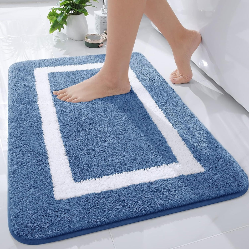 Modern Border Anti-Slip Bath Mat